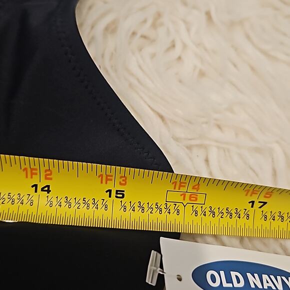 NWT Old Navy Black Tankini Swim Top Large Tall - Picture 7 of 8